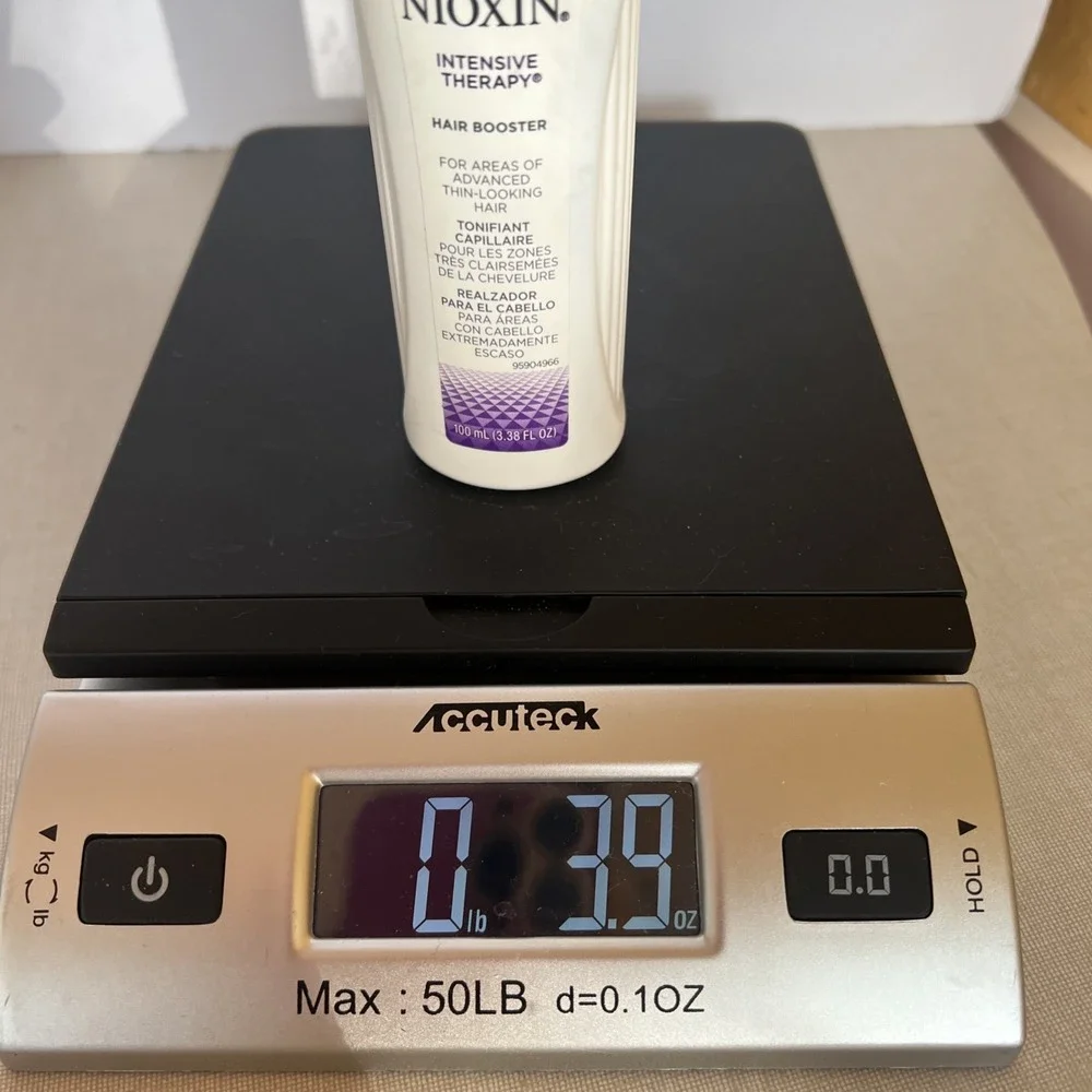 Nioxin‎ Intensive Therapy Hair Booster CoZyme-10 Vitamin Complex 3.38 oz Tested